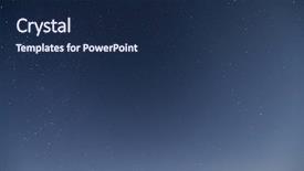  Presentation with black hole - Audience pleasing presentation theme consisting of starry night backdrop and a navy blue colored foreground