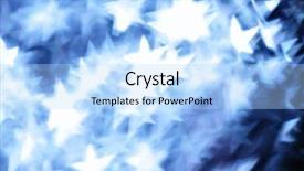  Presentation with star - Cool new PPT theme with stars bokeh may be used backdrop and a light blue colored foreground