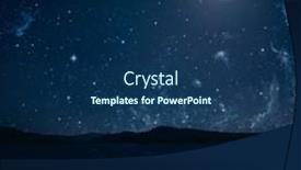  Presentation with christmas jesus christ - Slide deck enhanced with stars-shines-on-the-christmas background and a ocean colored foreground