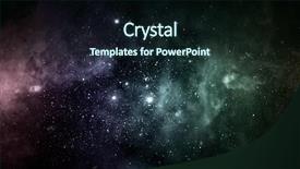  Presentation with night sky - Beautiful slides featuring stars space - beautiful night sky elements backdrop and a wine colored foreground