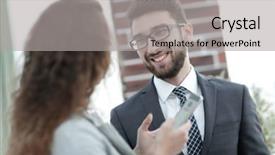  Presentation with partners - Theme enhanced with start of the official meeting background and a light gray colored foreground