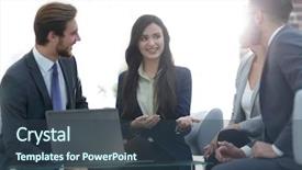  Presentation with women leader - Slide deck consisting of start up of enterprise women background and a  colored foreground