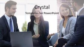  Presentation with women leader - PPT layouts consisting of start up of enterprise women background and a  colored foreground