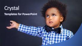  Presentation with africas cute - Beautiful slide deck featuring starting - cute little boy portrait adorable backdrop and a wine colored foreground