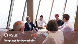  Presentation with software - Beautiful PPT layouts featuring startup-business-people-group backdrop and a violet colored foreground