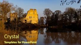  Presentation with czech republic - Amazing PPT layouts having stary-rybnik-ruins-western-bohemia backdrop and a tawny brown colored foreground