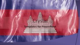  Presentation with wind - Slide set enhanced with state-flag-fluttering background and a coral colored foreground