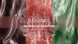  Presentation with wind - Presentation theme featuring state-flag-fluttering background and a violet colored foreground