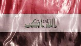  Presentation with wind - Audience pleasing presentation consisting of state-flag-fluttering backdrop and a coral colored foreground