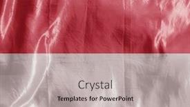  Presentation with wind - Theme having state-flag-fluttering background and a light gray colored foreground