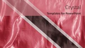  Presentation with wind - PPT theme enhanced with state-flag-fluttering background and a coral colored foreground