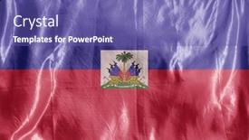  Presentation with wind - Cool new PPT layouts with state-flag-fluttering backdrop and a violet colored foreground