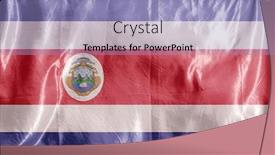  Presentation with wind - Colorful presentation theme enhanced with state-flag-fluttering backdrop and a light blue colored foreground