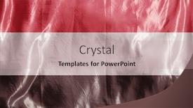  Presentation with wind - Colorful presentation enhanced with state-flag-fluttering backdrop and a coral colored foreground