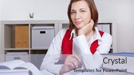  Presentation with learning outcomes - Slide deck with surgeons team working with monitoring of patient in surgical operating room breast augmentation background and a teal colored foreground