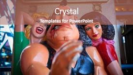  Presentation with strength - Slide deck with state testing - carnival strength game background and a coral colored foreground