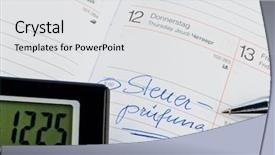  Presentation with tax audit - PPT theme having state testing - date is entered background and a  colored foreground