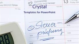  Presentation with tax audit - PPT theme enhanced with state testing - date is entered background and a  colored foreground