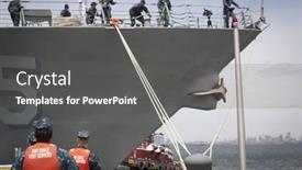  Presentation with tugboat - Cool new slide set with staten-island-ny-may-20 backdrop and a dark gray colored foreground