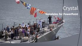  Presentation with missile - Slide deck having staten-island-ny-may-24 background and a gray colored foreground