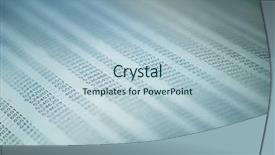  Presentation with data analysis - Slide deck enhanced with static backgrounds - financial data concept with numbers background and a light blue colored foreground