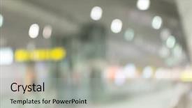  Presentation with meteorological weather station - Audience pleasing PPT theme consisting of station of train or mrt backdrop and a light gray colored foreground