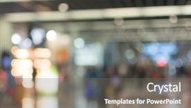  Presentation with transportation train - Theme having station of train or mrt background and a gray colored foreground