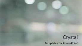  Presentation with station - Slide deck having station of train or mrt background and a light gray colored foreground