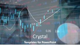  Presentation with market data - Slides having statistical-and-stock-market-data background and a gray colored foreground
