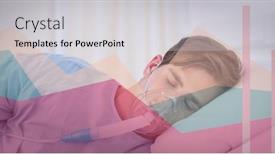  Presentation with data processing - Colorful slide set enhanced with statistical-data-processing-against-male backdrop and a light gray colored foreground