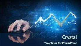  Presentation with statistical tests - Audience pleasing PPT theme consisting of statistics - hand using wireless mouse backdrop and a ocean colored foreground