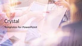  Presentation with abstract business - Colorful PPT layouts enhanced with statistics brainstorming abstract background finance backdrop and a lemonade colored foreground