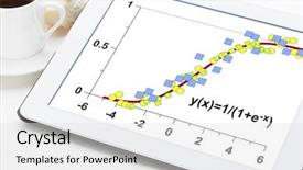  Presentation with demography - Presentation design with statistics ecology medicine demography background and a light gray colored foreground