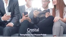  Presentation with workplace - PPT theme enhanced with statistics project - closeup employees talking background and a tawny brown colored foreground