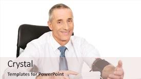  Presentation with measuring blood pressure in haitian - Audience pleasing slides consisting of statistik vital - mature businessman measuring blood pressure backdrop and a  colored foreground