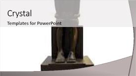  Presentation with egyptian - Slide deck featuring statue of anubis - ancient egyptian background and a white colored foreground