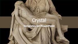  Presentation with jesus body - Cool new PPT theme with body of jesus by michael backdrop and a coral colored foreground