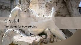  Presentation with zeus - Slide deck enhanced with statue of zeus in bernini' background and a light gray colored foreground