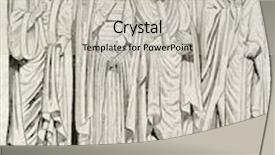  Presentation with saint - Cool new PPT theme with statues of saint-germain-des-pres abbey porch by unidentified author published on magasin pittoresque paris 1843 backdrop and a light gray colored foreground