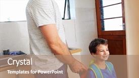  Presentation with lunch learn - Amazing slides having stay go - father packing school lunch backdrop and a coral colored foreground