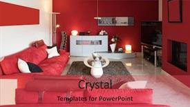  Presentation with nobody - PPT layouts having stay in a modern inhabited background and a red colored foreground