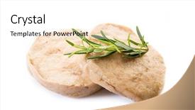  Presentation with white and green generic - Presentation theme featuring steacker - seitan steack on white background background and a white colored foreground