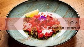  Presentation with raw meat - 