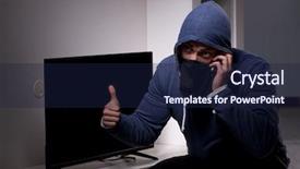  Presentation with apartment - Cool new theme with stealing tv from apartment house backdrop and a  colored foreground