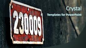  Presentation with steam - PPT theme consisting of steam-locomotive-wheel-detail background and a wine colored foreground