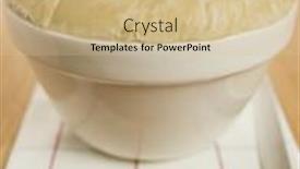  Presentation with pudding - Presentation theme enhanced with steamed-suet-pudding background and a lemonade colored foreground