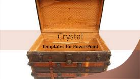  Presentation with antique - Slide deck enhanced with steamer-trunk-antique-steamer-trunk background and a gold colored foreground