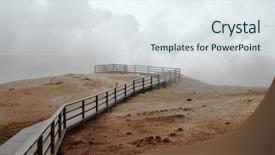  Presentation with geothermal - Cool new presentation design with steaming vents at gunnuhver geothermal backdrop and a  colored foreground