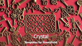  Presentation with steampunk - Amazing PPT layouts having steampunk old vintage metal keys background backdrop and a tawny brown colored foreground