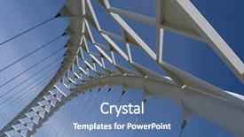  Presentation with suspension - Slides enhanced with steel structures - arch of the humber river background and a ocean colored foreground